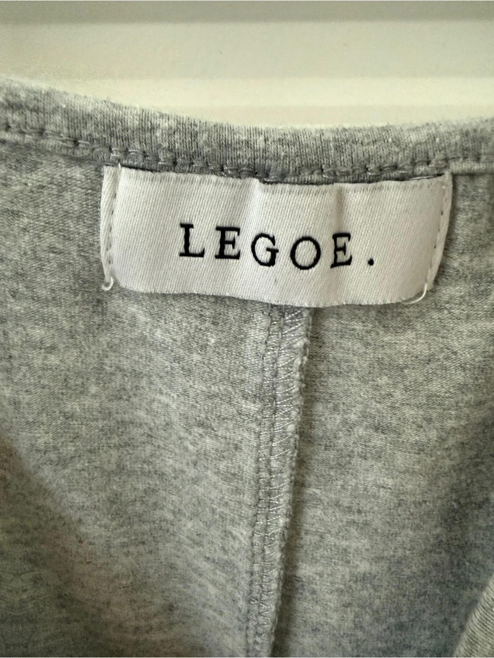Legoe Heritage Maternity Gray Sleeveless V-Neck Women's Romper